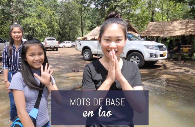 blog de voyage laos apprendre le lao mots de base