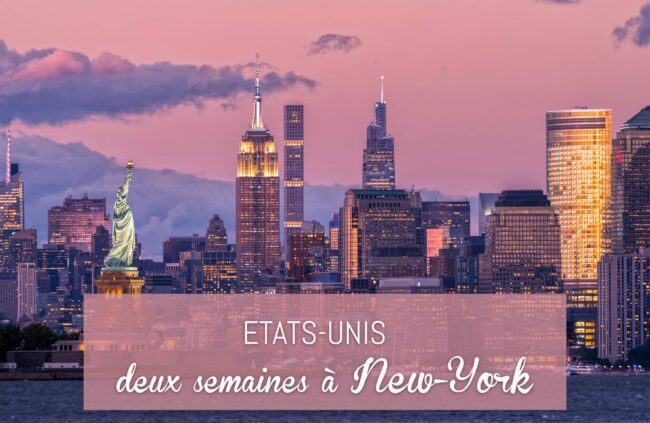 séjour New York 15 jours