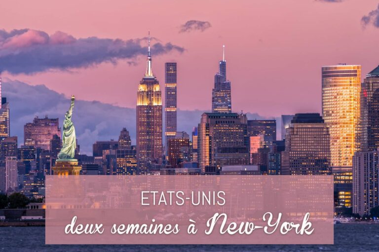 séjour New York 15 jours